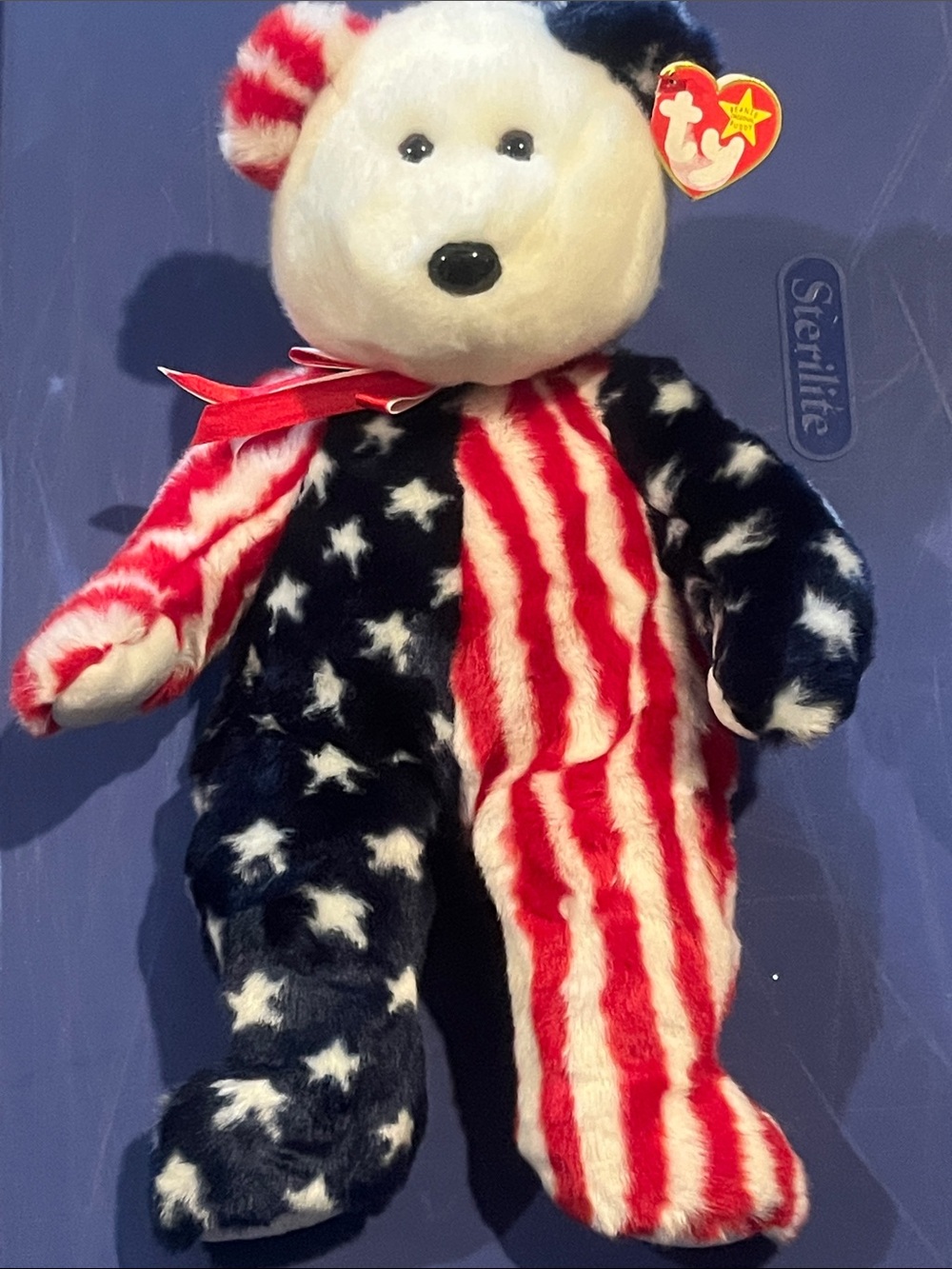 Ty Patriotic Plush SPANGLE BUDDY